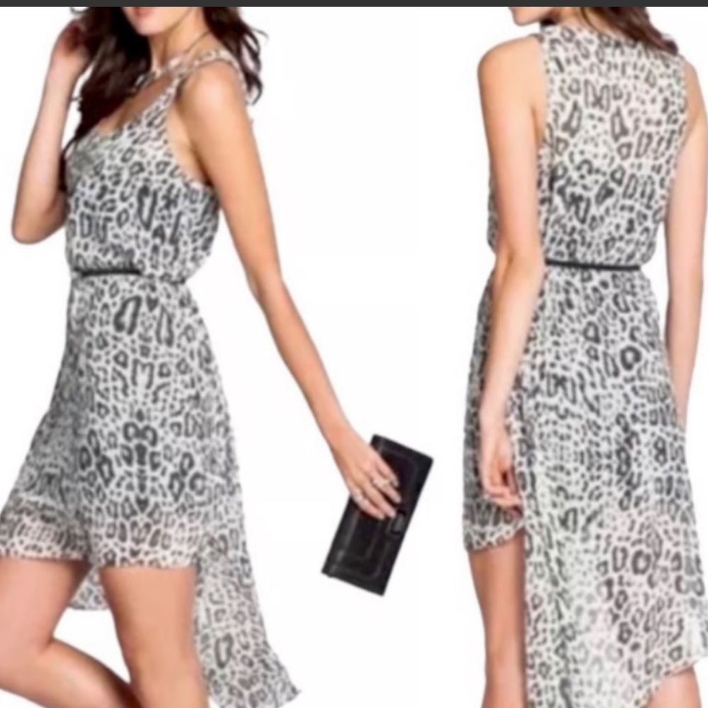 #44 Guess Leopard Print Sleeveless Dress, size S